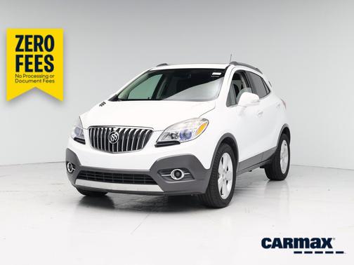 White 2016 Buick Encore Leather