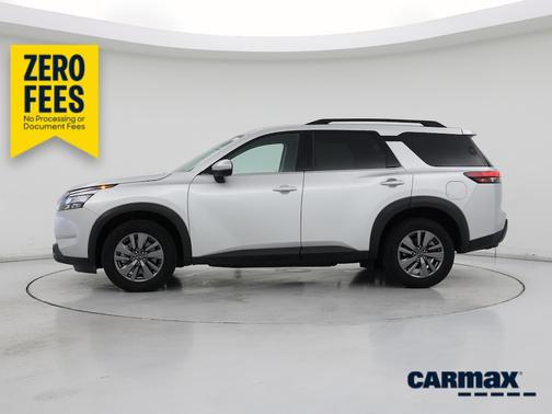 Silver 2025 Nissan Pathfinder SV