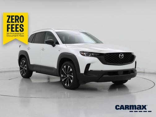 White 2025 Mazda CX-50 Hybrid Premium Plus
