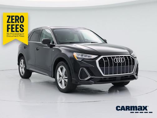Black 2022 Audi Q3 S-Line Premium