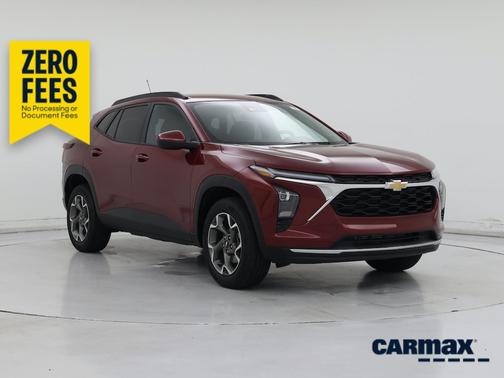 Red 2025 Chevrolet Trax LT