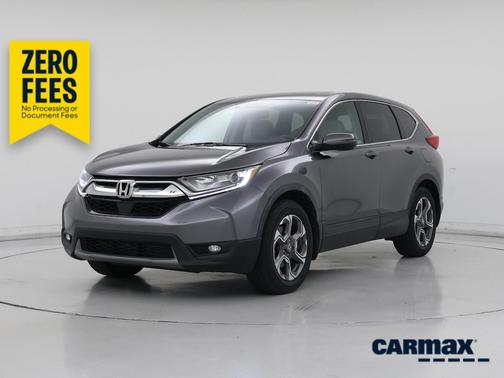 Gray 2018 Honda CR-V EX-L