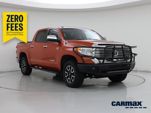 Orange 2016 Toyota Tundra Limited