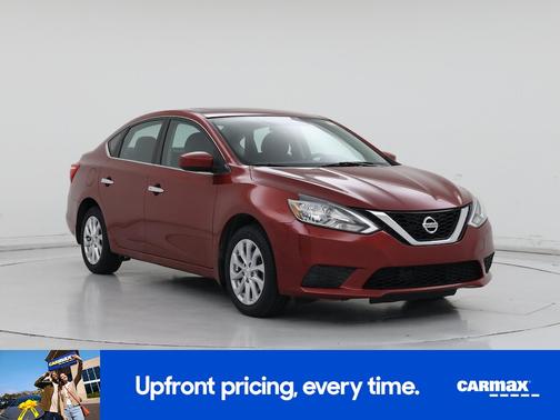 Red 2017 Nissan Sentra SV