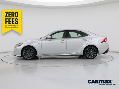Silver 2015 Lexus IS 350