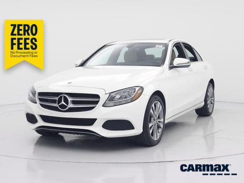 White 2018 Mercedes-Benz C-Class