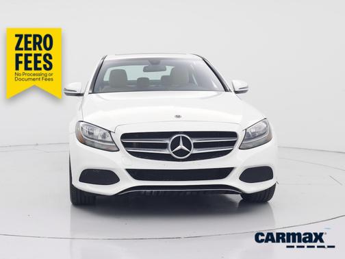 White 2018 Mercedes-Benz C-Class