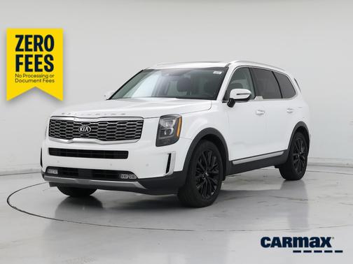 White 2021 Kia Telluride SX