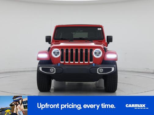 Red 2022 Jeep Wrangler Unlimited 4xe Unlimited Sahara