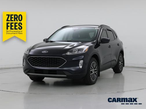 Black 2021 Ford Escape PHEV SEL