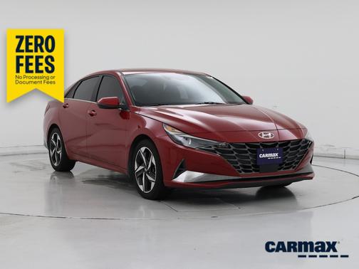 Red 2022 Hyundai ELANTRA SEL