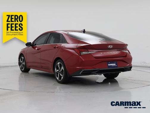 Red 2022 Hyundai ELANTRA SEL