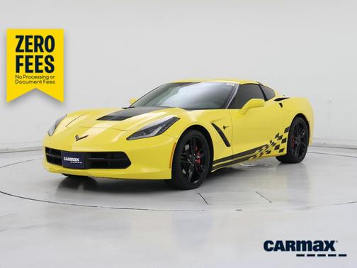 Yellow 2019 Chevrolet Corvette Stingray