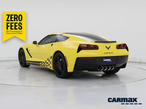 Yellow 2019 Chevrolet Corvette Stingray