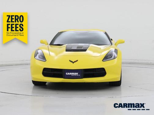 Yellow 2019 Chevrolet Corvette Stingray