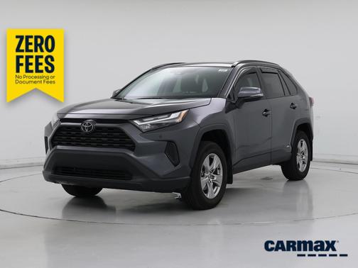 Gray 2025 Toyota RAV4 Hybrid XLE