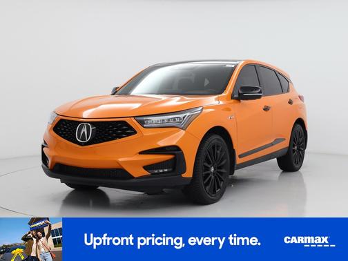 Orange 2021 Acura RDX PMC Edition