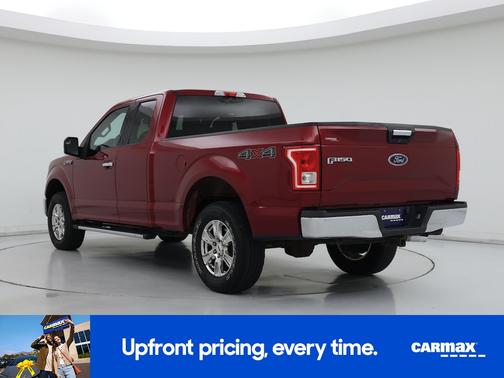 Red 2017 Ford F-150 XLT