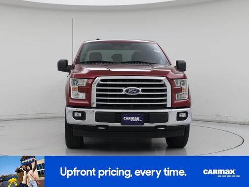 Red 2017 Ford F-150 XLT