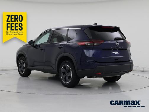 Blue 2025 Nissan Rogue SV
