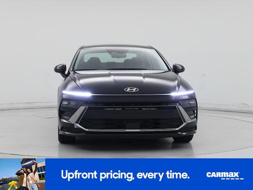 Black 2025 Hyundai SONATA SEL