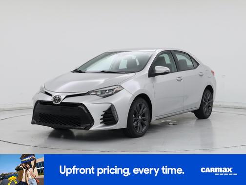 Silver 2018 Toyota Corolla SE