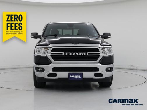 Black 2020 RAM 1500 Bighorn