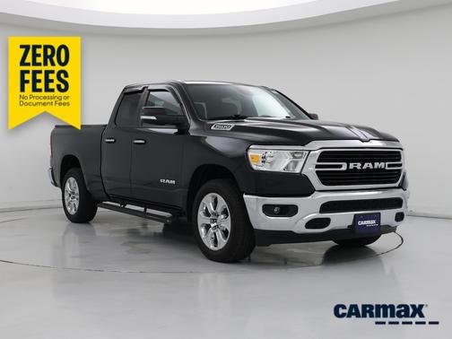 Black 2020 RAM 1500 Bighorn