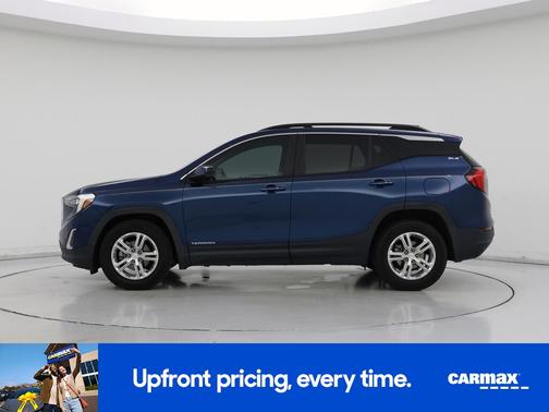 Blue 2021 GMC Terrain SLE
