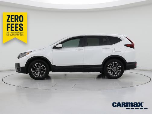 White 2020 Honda CR-V EX-L