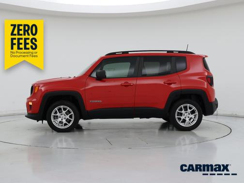 Red 2022 Jeep Renegade Latitude