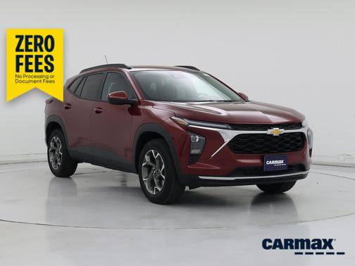 Red 2025 Chevrolet Trax LT