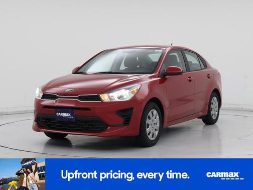 Red 2021 Kia Rio S