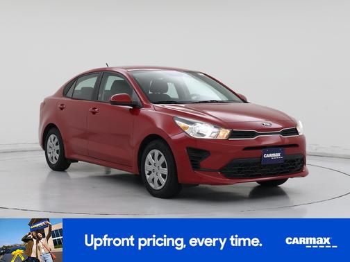 Red 2021 Kia Rio S