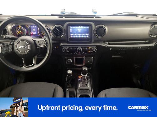 Blue 2022 Jeep Wrangler Unlimited Willys Sport