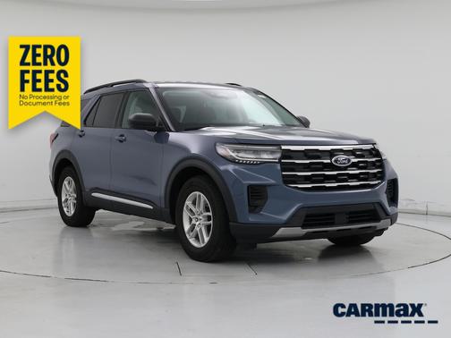 Blue 2025 Ford Explorer Active