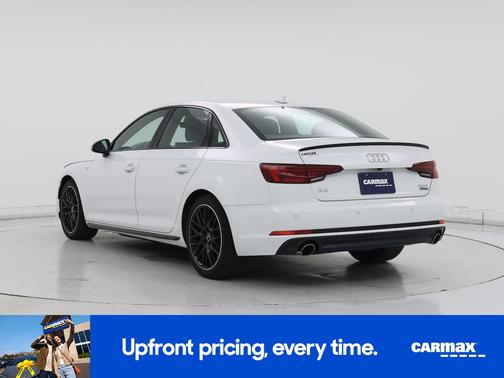 White 2018 Audi A4 Premium Plus