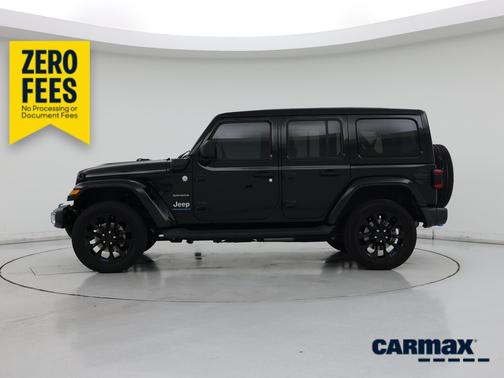 Black 2023 Jeep Wrangler 4xe Unlimited Sahara
