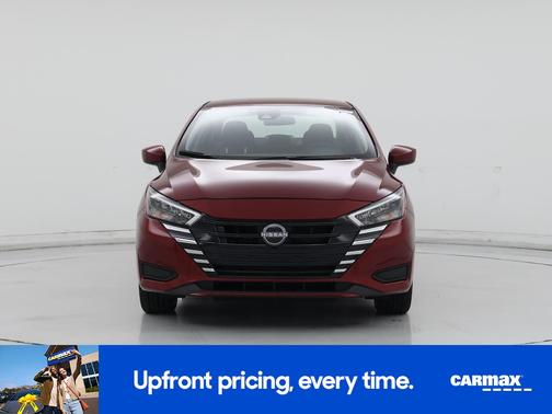 Red 2025 Nissan Versa SV