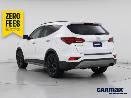 White 2018 Hyundai Santa Fe Sport Ultimate