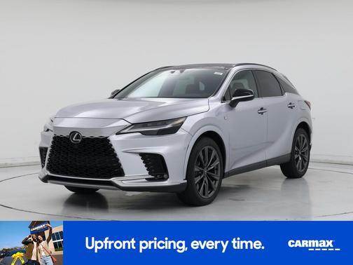 Silver 2023 Lexus RX 350 F-SPORT Handling