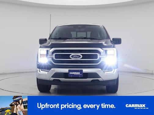 Blue 2022 Ford F-150 XLT
