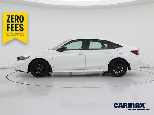 White 2026 Honda Civic Sport