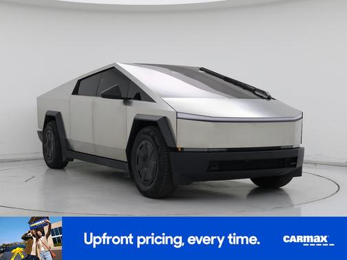 Silver 2025 Tesla Cybertruck