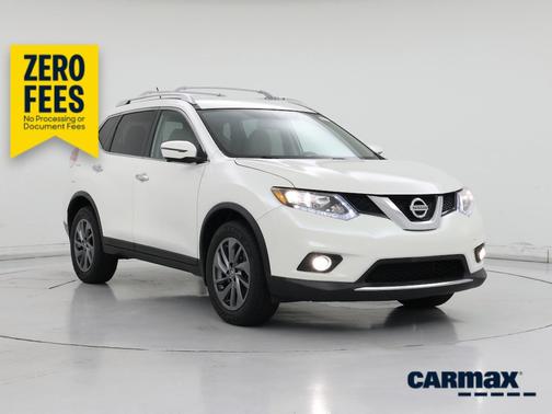 White 2016 Nissan Rogue SL