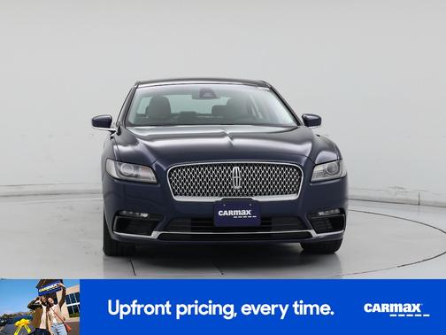 Blue 2017 Lincoln Continental Select