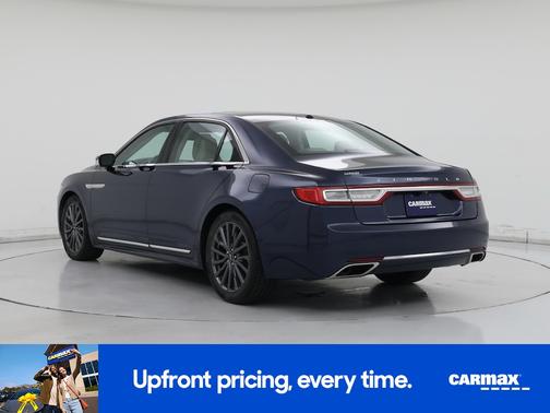 Blue 2017 Lincoln Continental Select