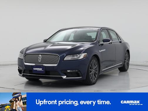 Blue 2017 Lincoln Continental Select