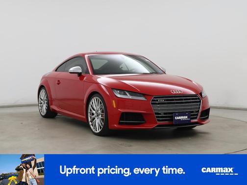 Red 2016 Audi TTS