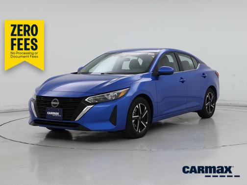 Blue 2025 Nissan Sentra SV
